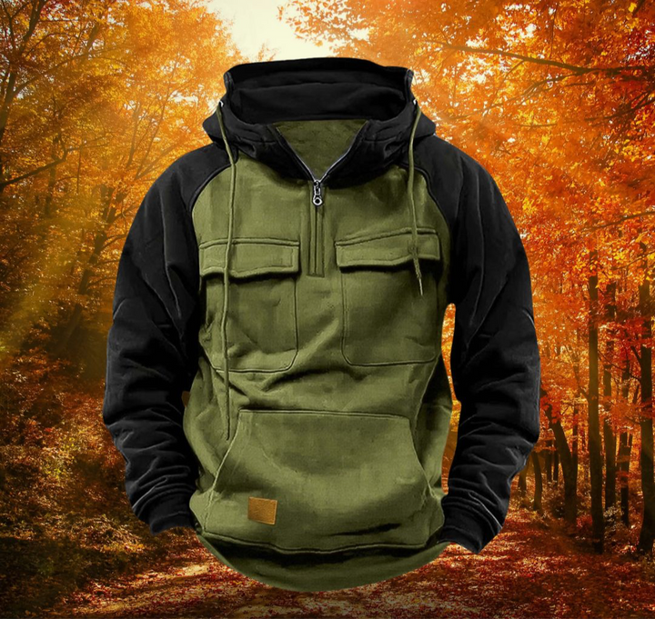 Lionel | Men's Pullover Anorak Hoodie