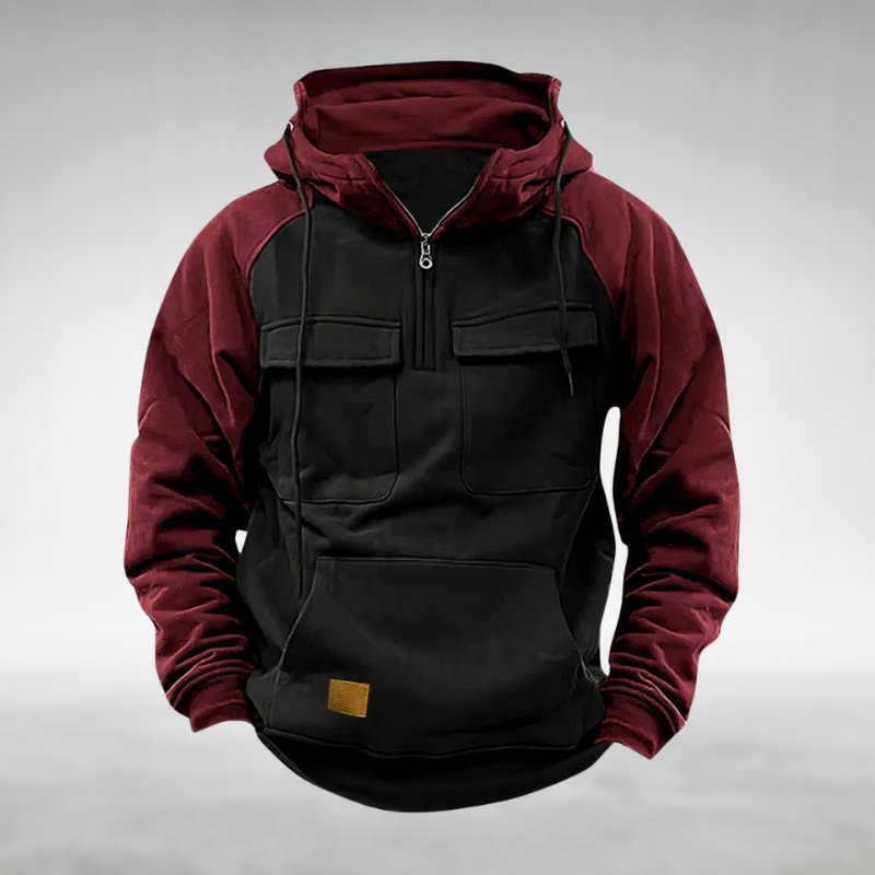 Lionel | Men's Pullover Anorak Hoodie