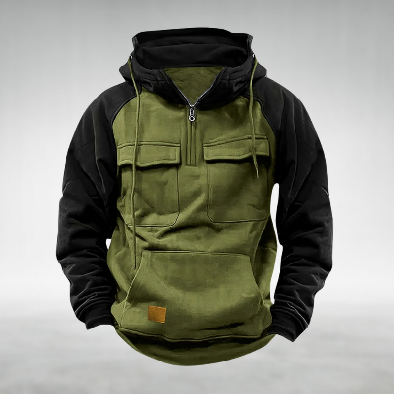 Lionel | Men's Pullover Anorak Hoodie