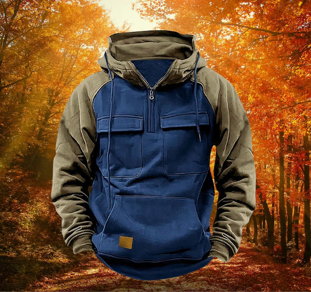 Lionel | Men's Pullover Anorak Hoodie