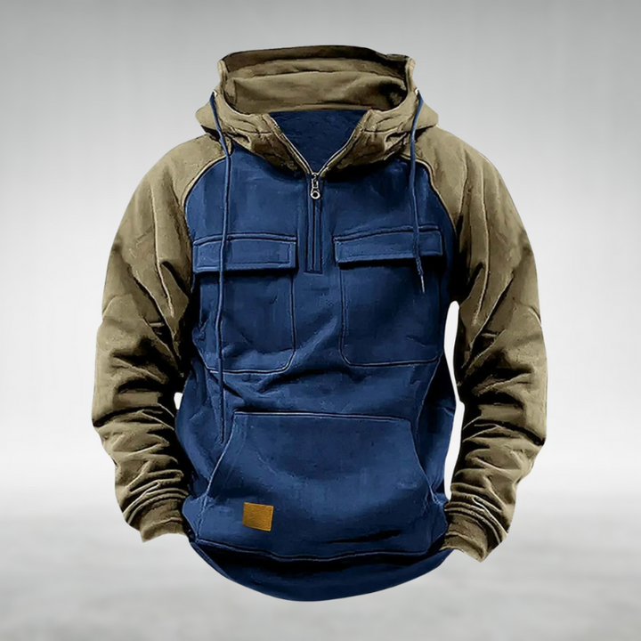 Lionel | Men's Pullover Anorak Hoodie