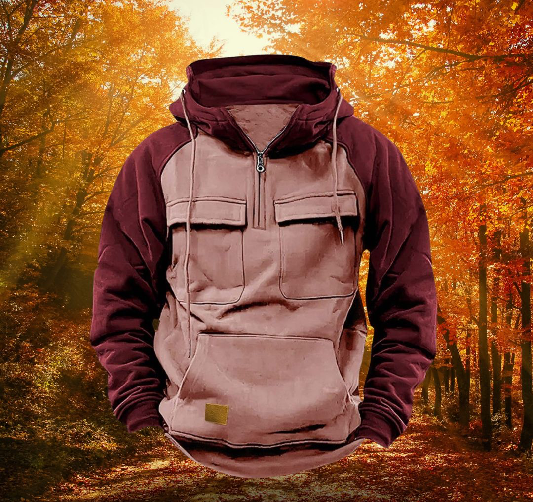 Lionel | Men's Pullover Anorak Hoodie