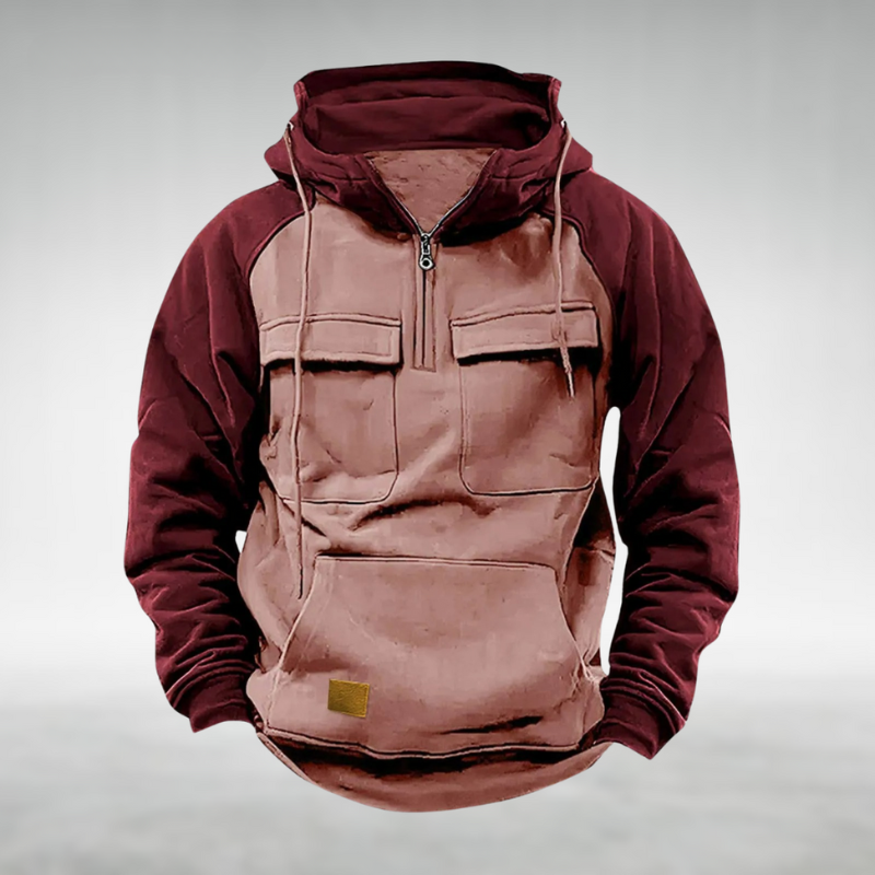 Lionel | Men's Pullover Anorak Hoodie