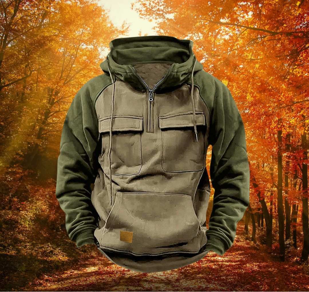 Lionel | Men's Pullover Anorak Hoodie