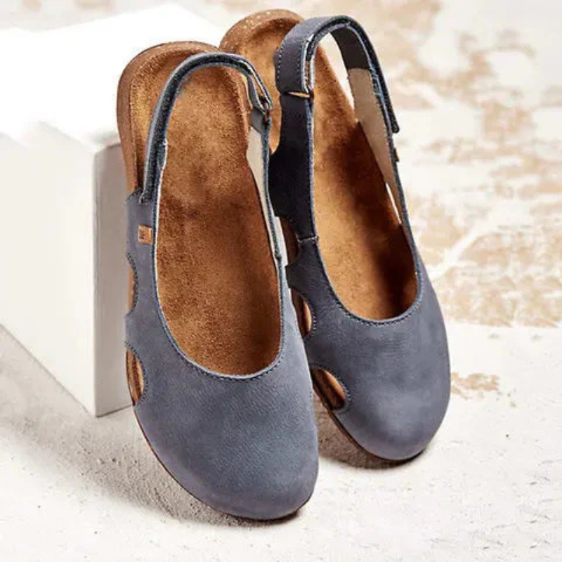 Lisa | Women's Closed-Toe Slingback Cushioned Support Sandals