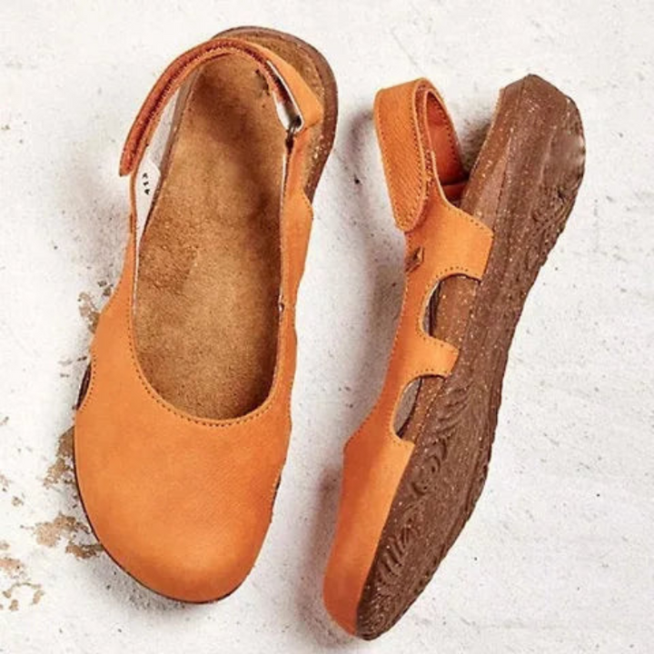 Lisa | Women's Closed-Toe Slingback Cushioned Support Sandals
