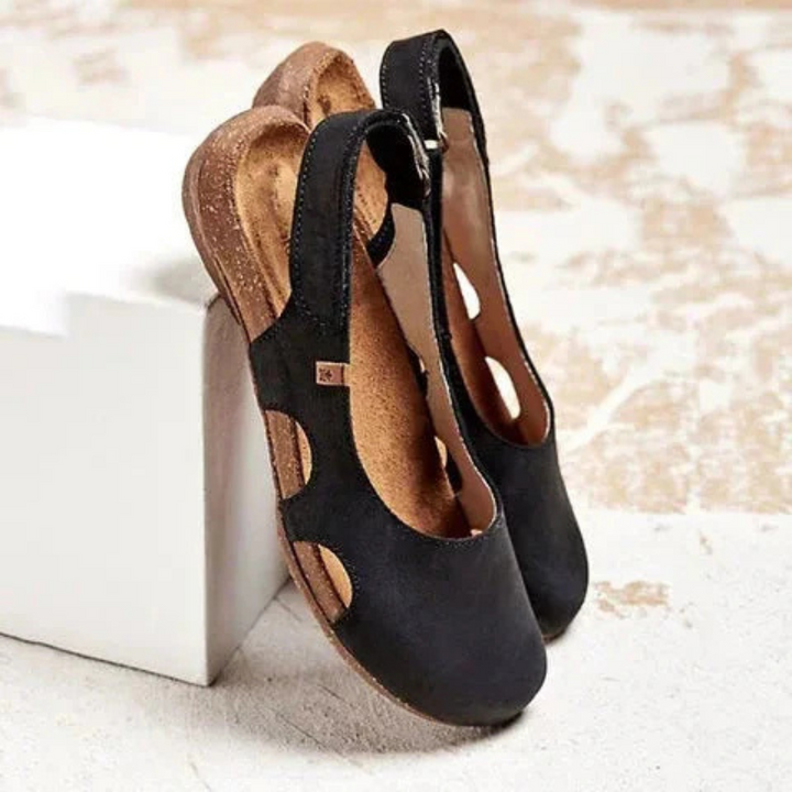 Lisa | Women's Closed-Toe Slingback Cushioned Support Sandals