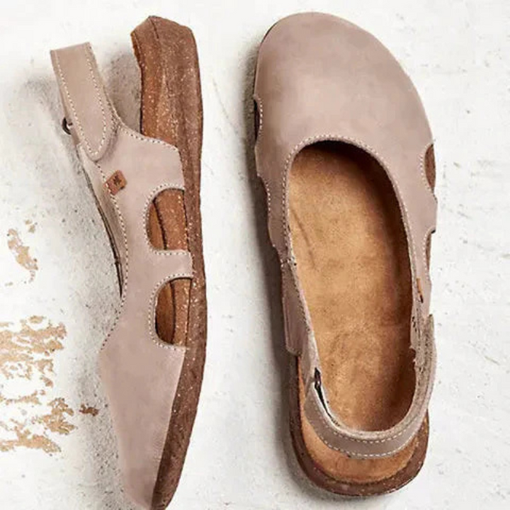 Lisa | Women's Closed-Toe Slingback Cushioned Support Sandals