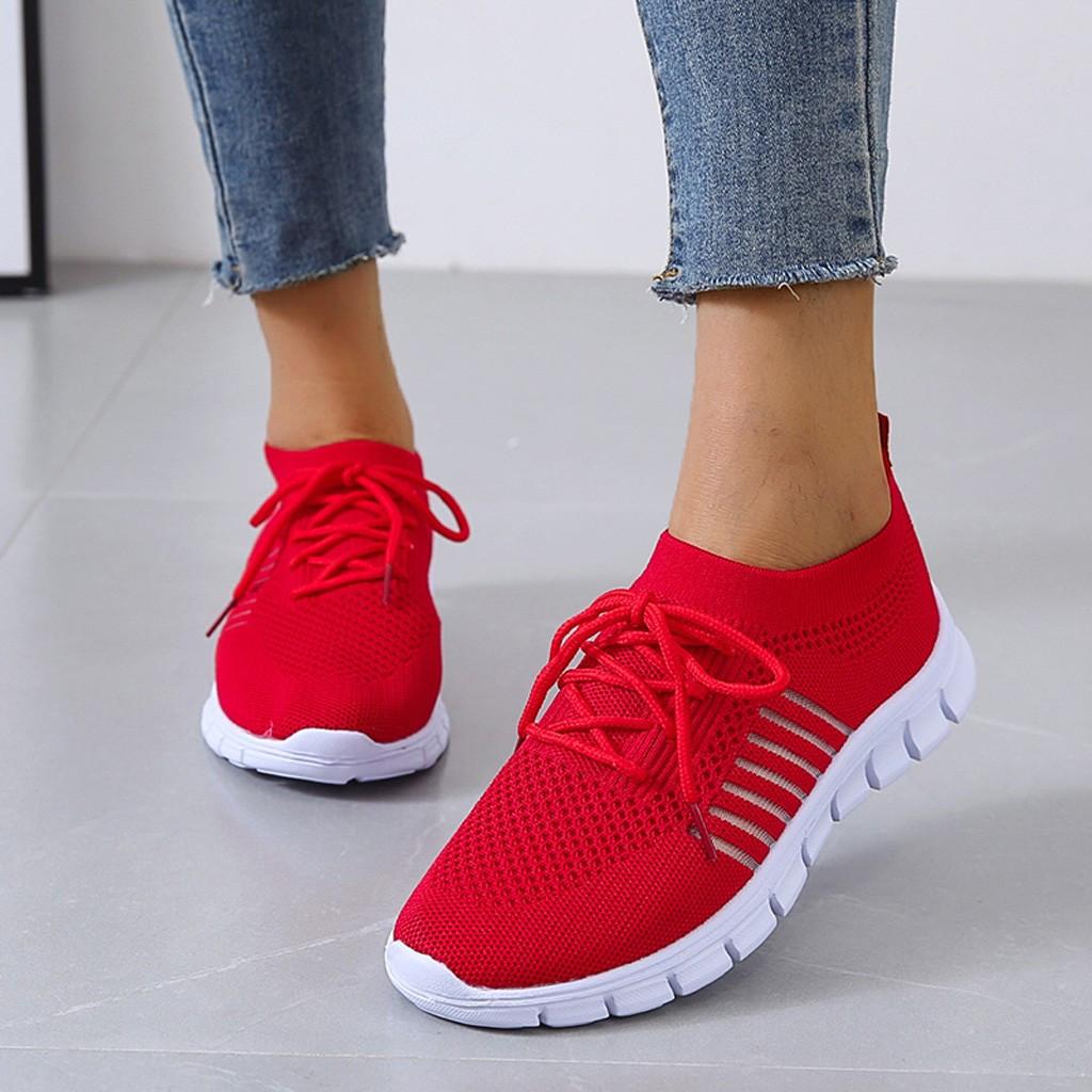 Liv | Women's Breathable Knit Cushioned Arch-Support Sneakers