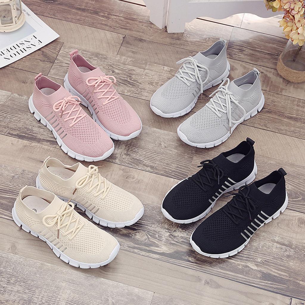 Liv | Women's Breathable Knit Cushioned Arch-Support Sneakers