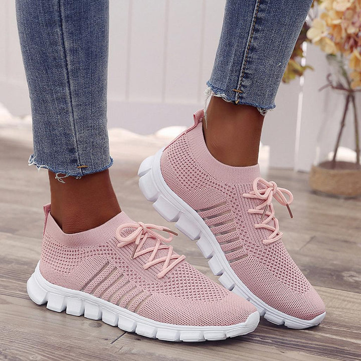 Liv | Women's Breathable Knit Cushioned Arch-Support Sneakers