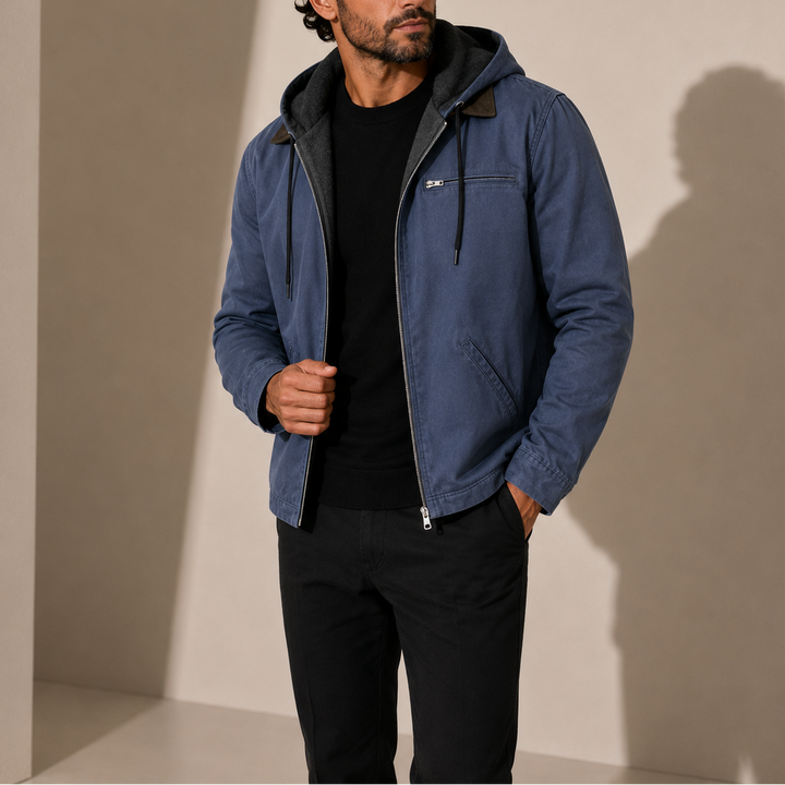 Lowell | Men's Pile-Lined Hooded Jacket