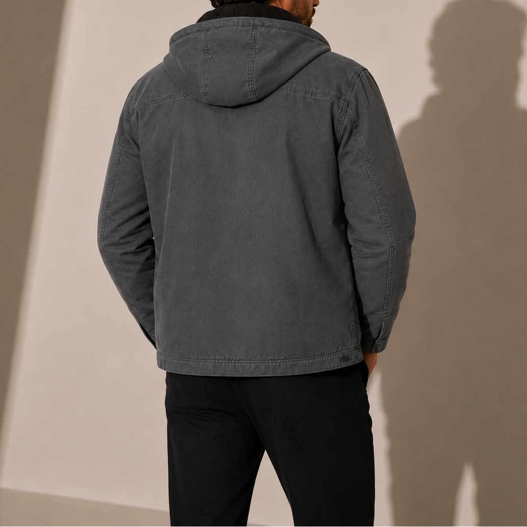 Lowell | Men's Pile-Lined Hooded Jacket