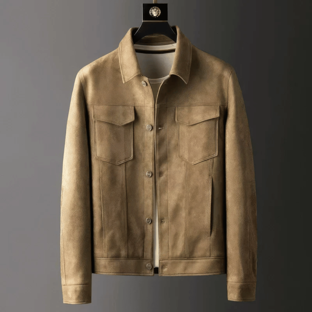 Ludovic | Men's Brushed Trucker Jacket