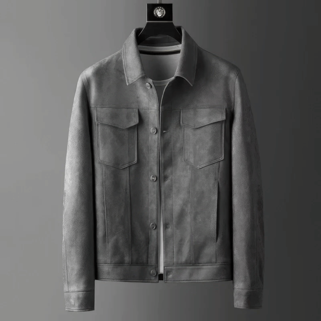 Ludovic | Men's Brushed Trucker Jacket