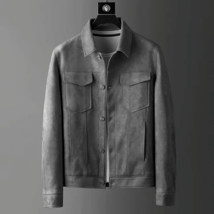 Ludovic | Men's Brushed Trucker Jacket