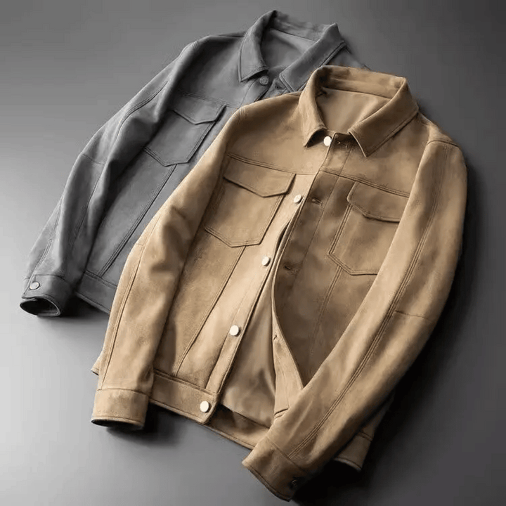 Ludovic | Men's Brushed Trucker Jacket