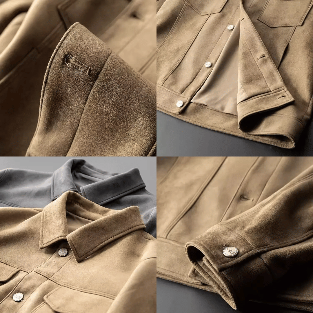 Ludovic | Men's Brushed Trucker Jacket