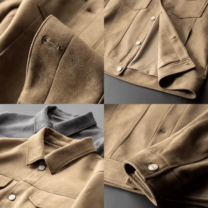 Ludovic | Men's Brushed Trucker Jacket