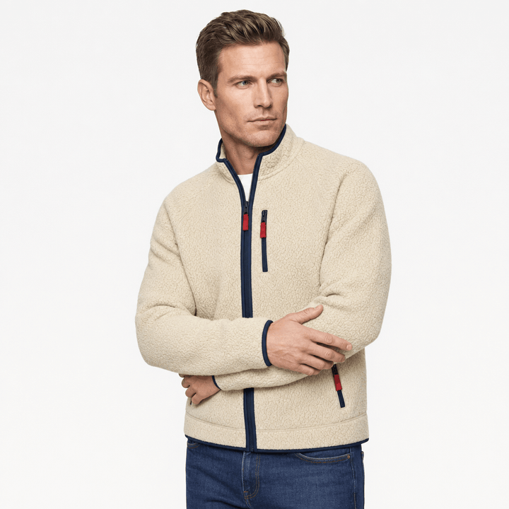 Magnus | Men's Long Pile Full-Zip Jacket