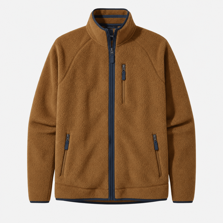 Magnus | Men's Long Pile Full-Zip Jacket