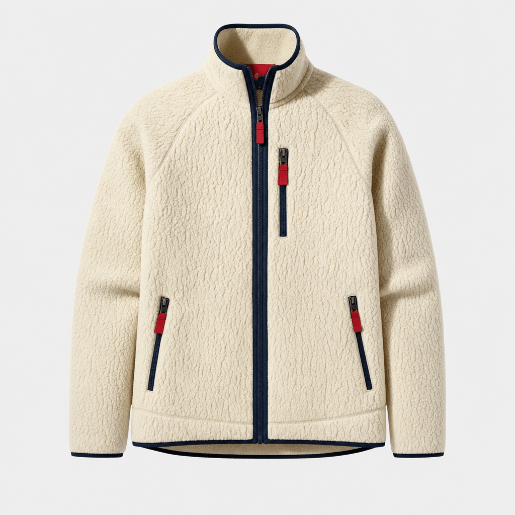Magnus | Men's Long Pile Full-Zip Jacket