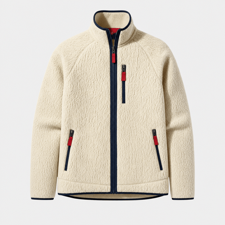 Magnus | Men's Long Pile Full-Zip Jacket