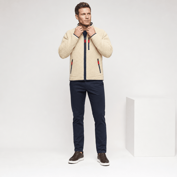 Magnus | Men's Long Pile Full-Zip Jacket