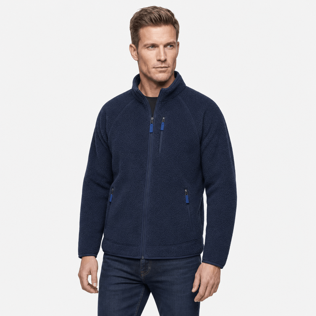 Magnus | Men's Long Pile Full-Zip Jacket