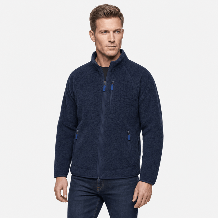Magnus | Men's Long Pile Full-Zip Jacket