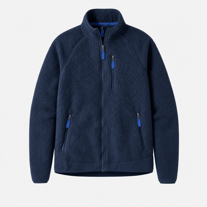 Magnus | Men's Long Pile Full-Zip Jacket