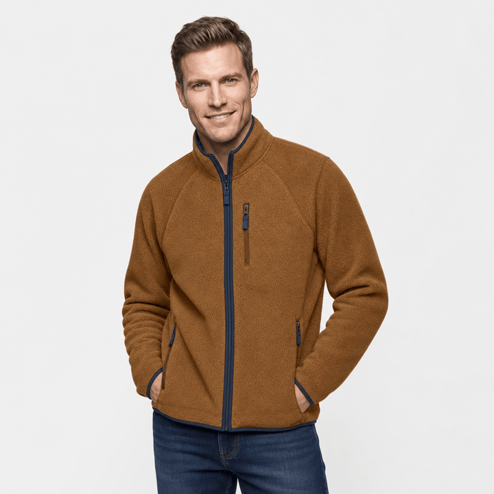 Magnus | Men's Long Pile Full-Zip Jacket
