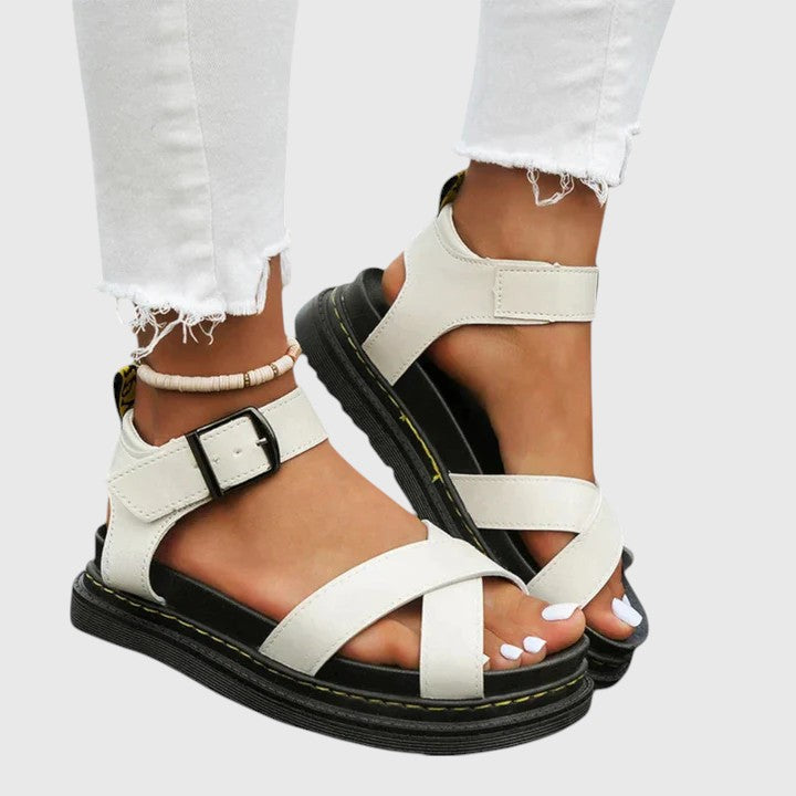 Marcella | Women's Cushioned Adjustable-Buckle Summer Sandals