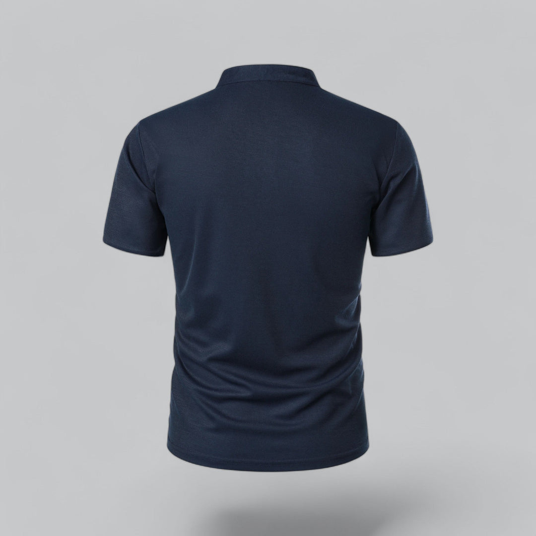 Marcus | Men's Smart-Casual Button Placket Polo Shirt