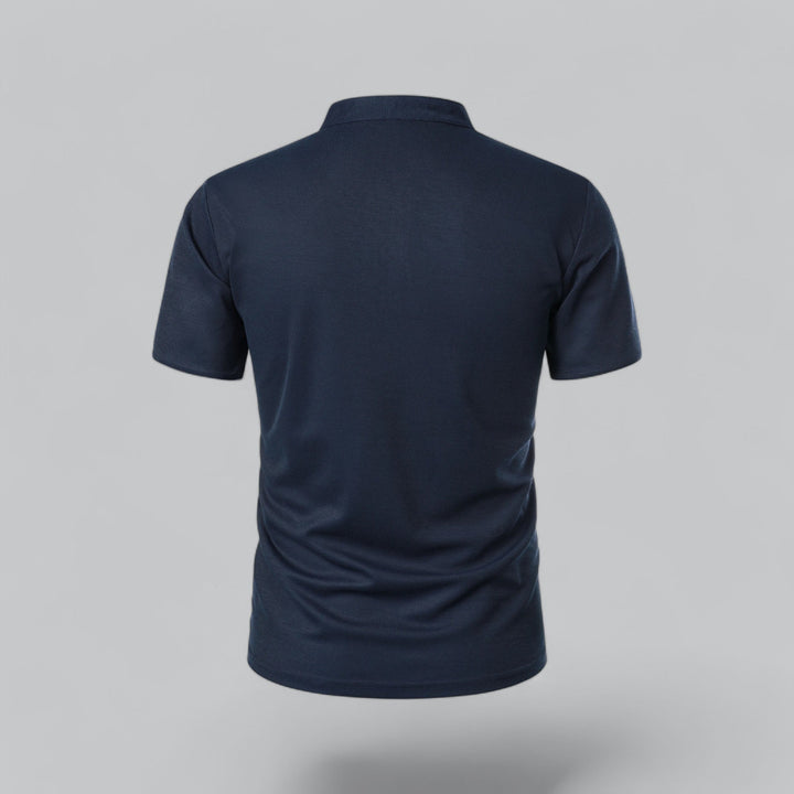 Marcus | Men's Smart-Casual Button Placket Polo Shirt