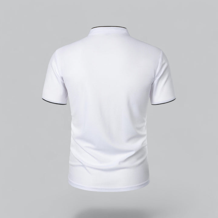 Marcus | Men's Smart-Casual Button Placket Polo Shirt