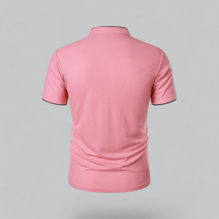 Marcus | Men's Smart-Casual Button Placket Polo Shirt