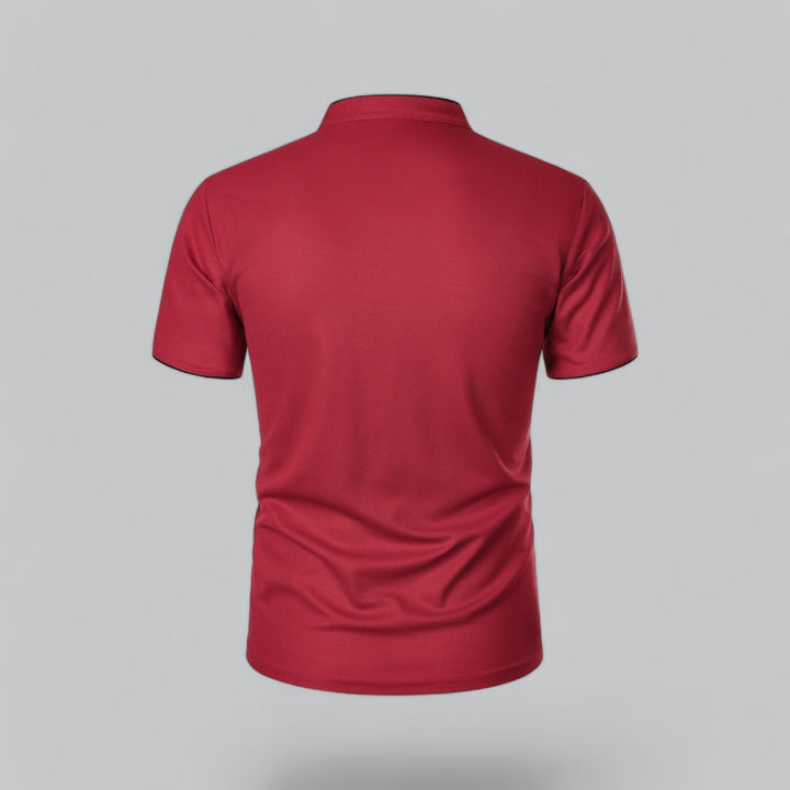 Marcus | Men's Smart-Casual Button Placket Polo Shirt