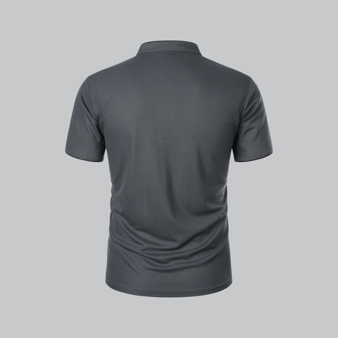 Marcus | Men's Smart-Casual Button Placket Polo Shirt