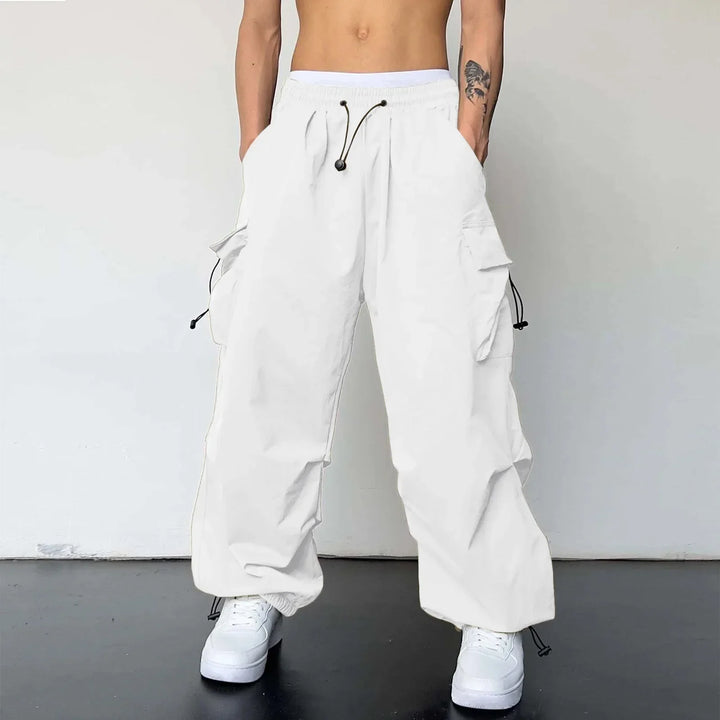 Marcus | Men's Wide Leg Utility Cargo Pants
