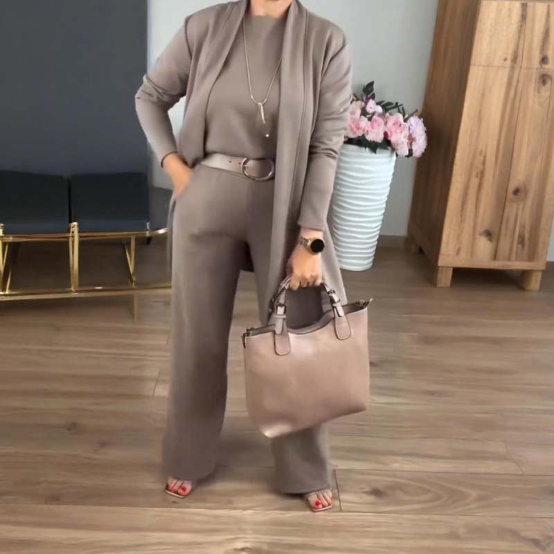 Marguerite | Women's Coordinated Cozy Chic Three-Piece Set