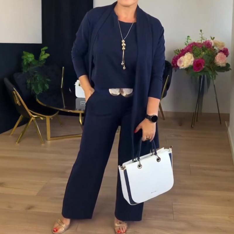 Marguerite | Women's Coordinated Cozy Chic Three-Piece Set