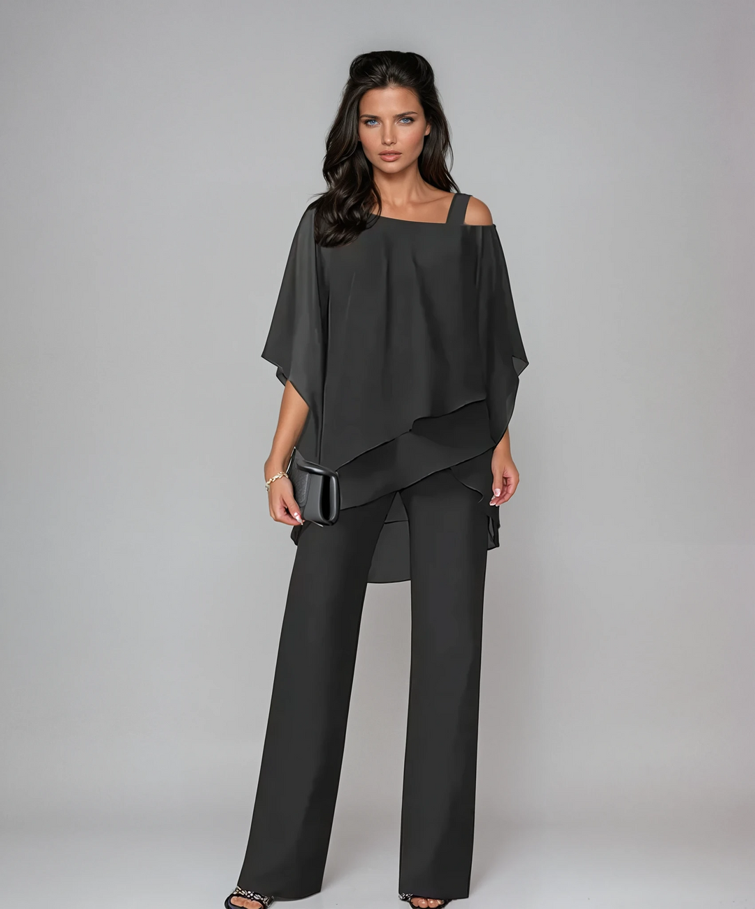 Mariella | Women's Airy Layered Two-Piece Set