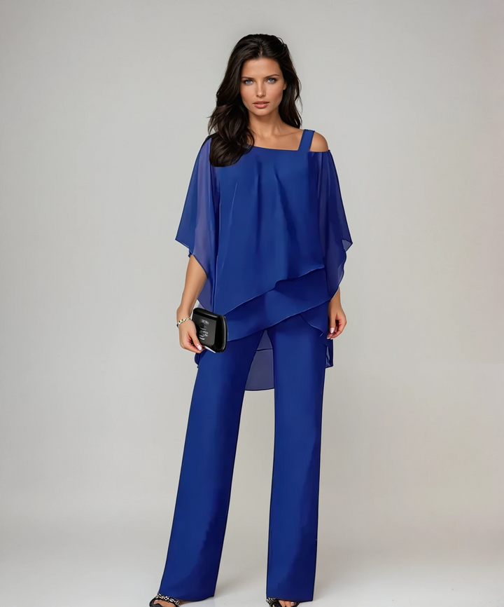 Mariella | Women's Airy Layered Two-Piece Set