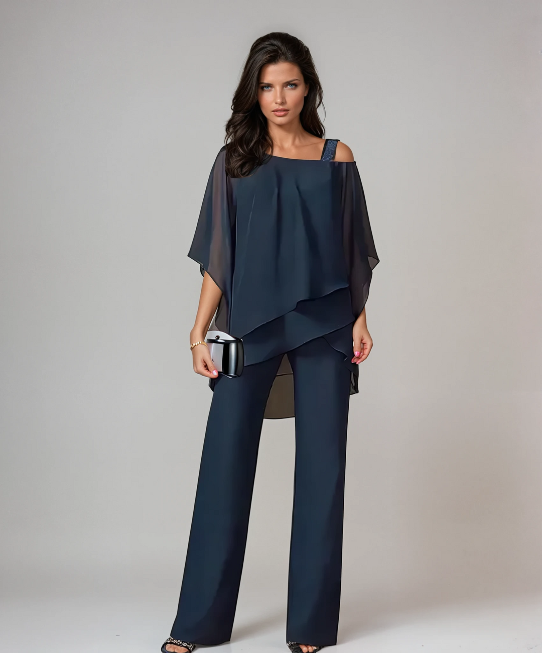Mariella | Women's Airy Layered Two-Piece Set