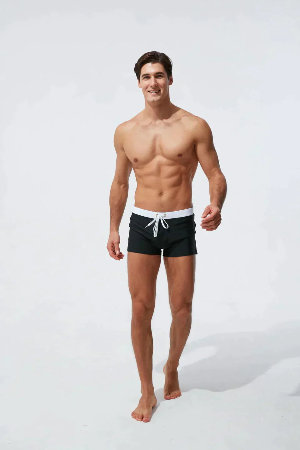 Marlo | Men's Lightweight Quick-Dry Drawstring Swim Trunks