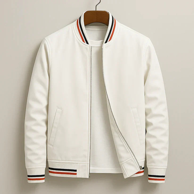 mens-bomber-jacket-with-synthetic-shell-and-striped-rib-trim-2