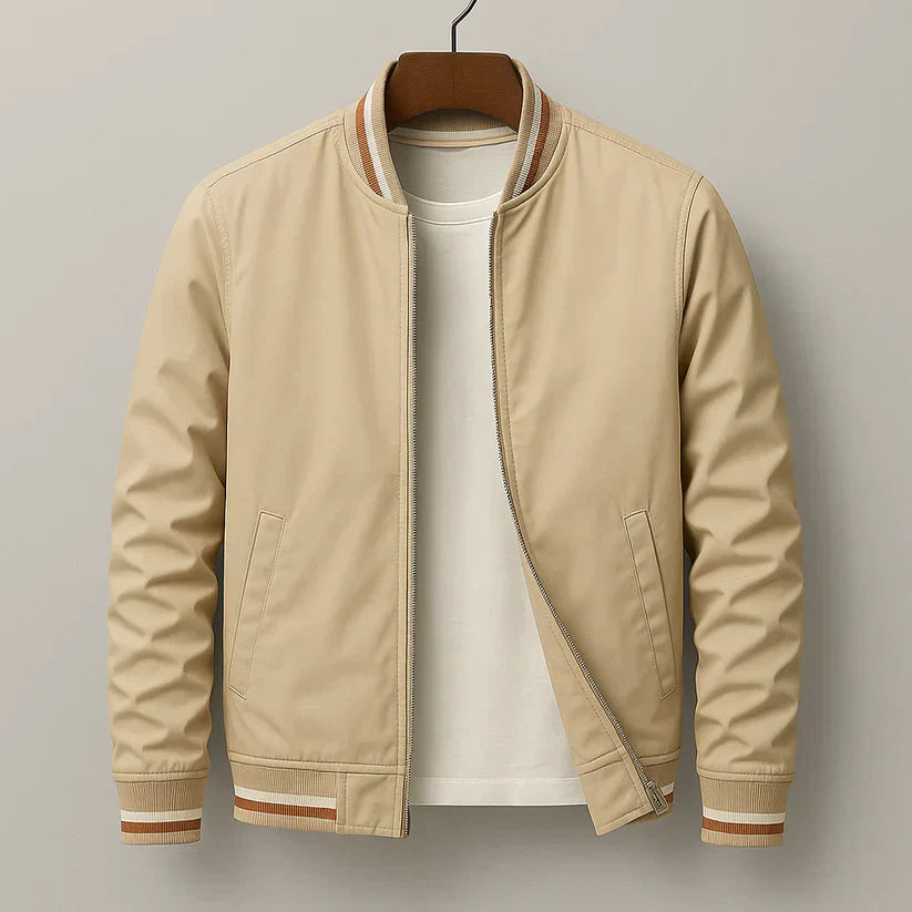 mens-bomber-jacket-with-synthetic-shell-and-striped-rib-trim-4