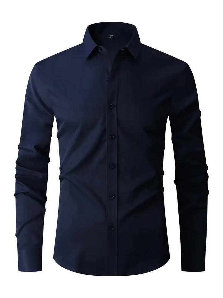mens-business-woven-shirt-with-point-collar-and-button-cuffs-6