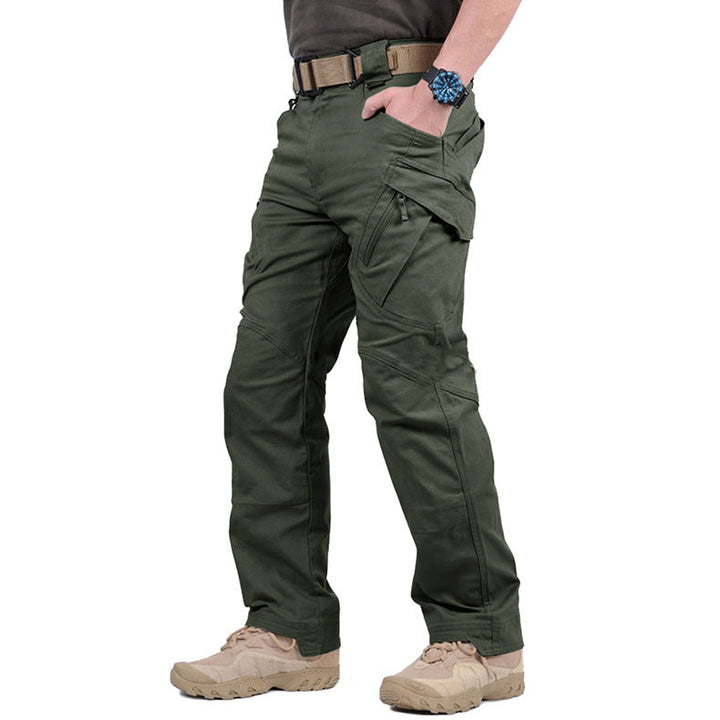 mens-cargo-pants-in-woven-material-with-zip-pockets-and-knee-seams-9